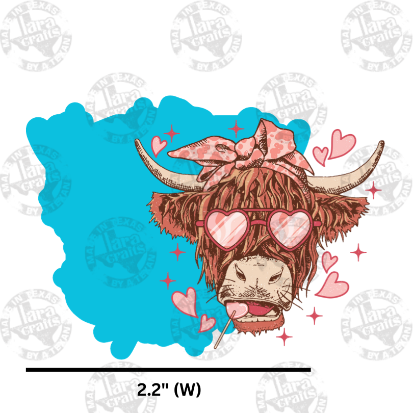 V-Day | Highland Cow Hearts