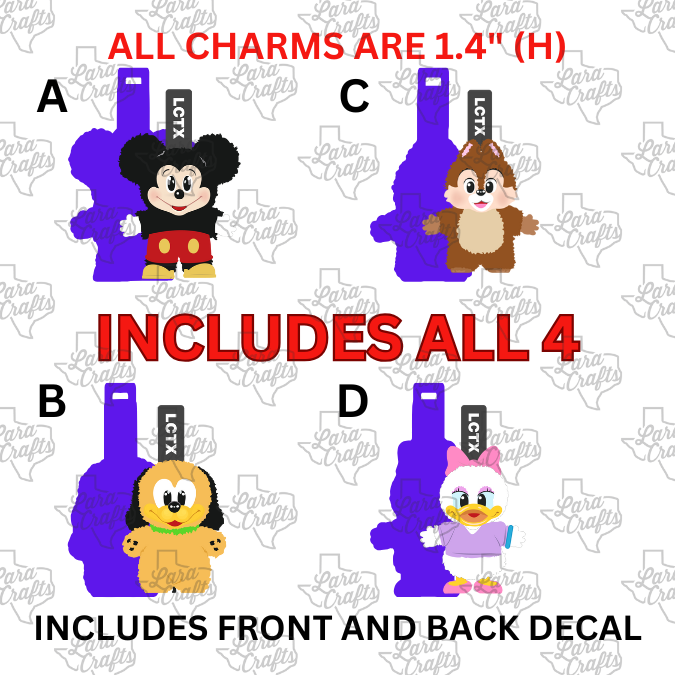Charms | Fuzzy Mouse Friends 2