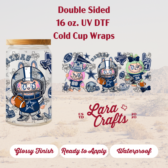 16oz | Sports | Cowboys Bubu