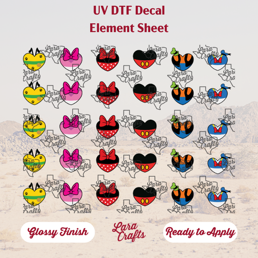 Element Sheet | Mice Hearts