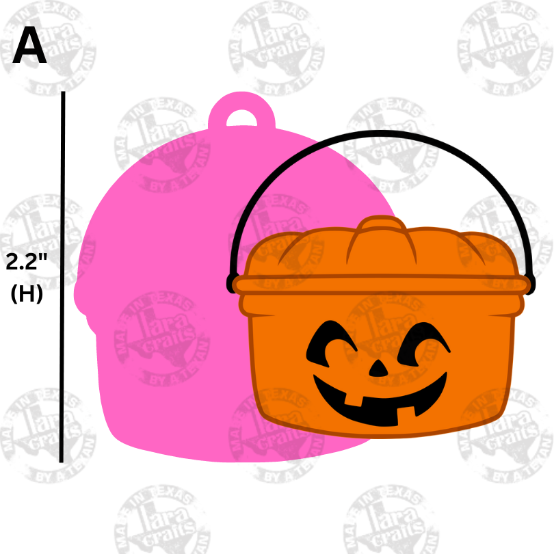 Keychain | Retro Hallow Pails KC