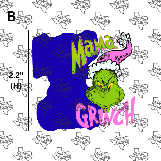 XMas | Pink Green Man