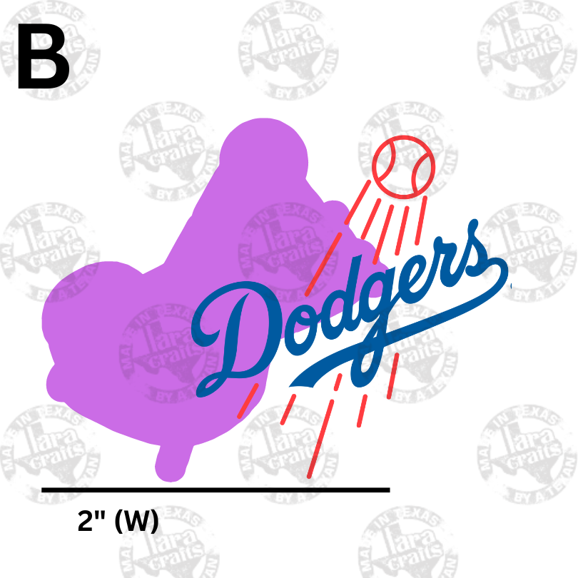 Baseball | Acrylic Blank | Badges | El Aye Dowdgers