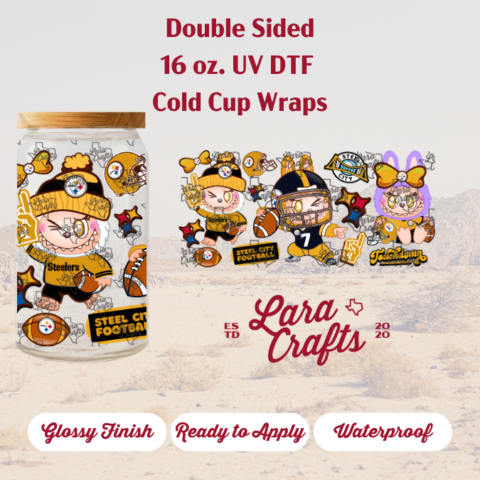 16oz | Sports | Steealers Bubu